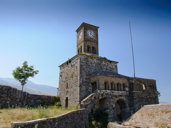 20100714 04 251 Girokasta Clock Tan